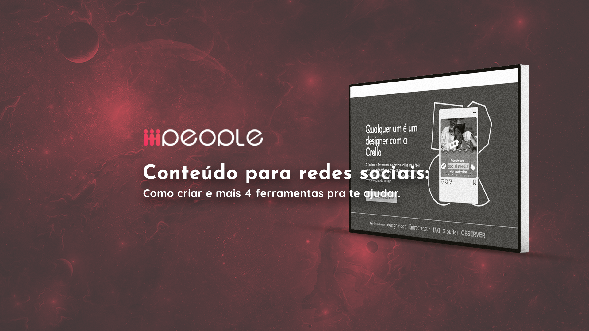 No momento, você está visualizando Conteúdo para redes sociais: Como criar e mais 4 ferramentas pra te ajudar.